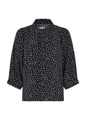 Bono dot skjorte Sort Lollys Laundry 